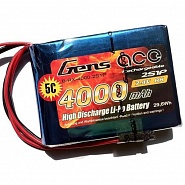 ���������� Gens Ace LiPO 7,4� 4000��� 2S 1� 69�51�19�� 151� JST-EHR (GEA2S4000TXJS)