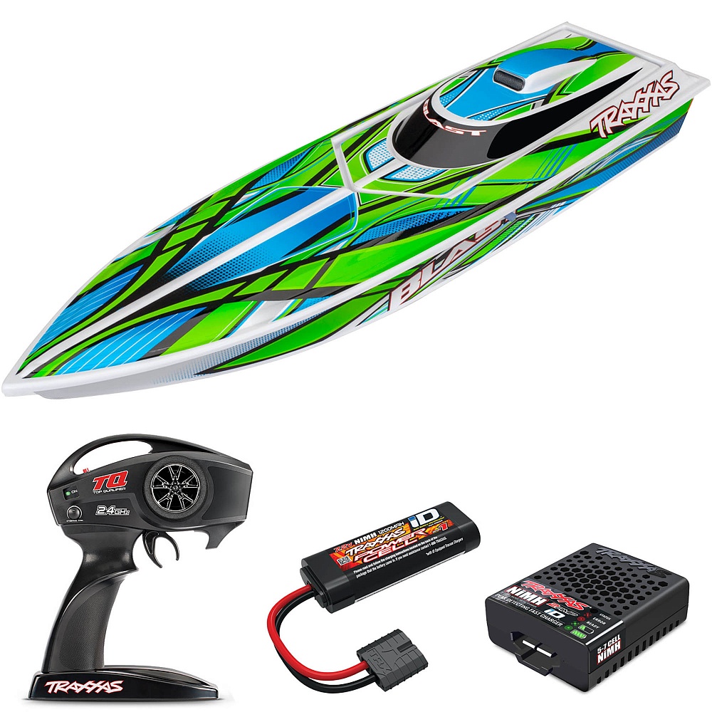 BLAST Traxxas 1:10 RTR ����� �� ����� (38104-8-GRN)