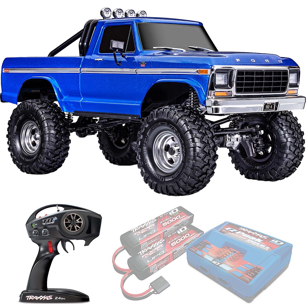 FORD F150 Traxxas 1979 TRX-4 High Trail Edition 1:10 4WD RTR ������� �� ����� (92046-4-BLUE)