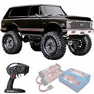 CHEVROLET K5 Blazer Traxxas 1972 TRX-4 High Trail Edition 1:10 4WD RTR ������� �� ����� (92086-4-BLK)