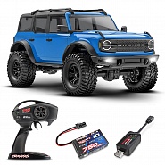 FORD BRONCO Traxxas 2021 TRX-4M 1:18 4WD RTR ������� �� ����� (97074-1-BLUE)