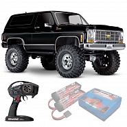 CHEVROLET K5 Blazer Traxxas 1979 TRX-4 1:10 4WD RTR ������� �� ����� (82076-4-BLK)