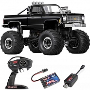 CHEVROLET K10 Traxxas 1979 TRX-4MT Monster Truck 1:18 4WD RTR ������� �� ����� (98064-1-BLK)