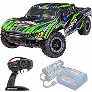 SLASH Traxxas BL-2S HD 1:10 2WD RTR ������� �� ����� (58334-4-GRN)