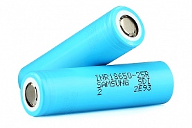 ���������� Li-Ion 18650 Samsung INR18650-25R 2500��� 20A
