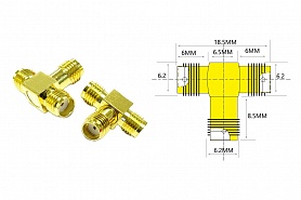 ������ ��� FPV �� �������������� (SMA F - SMA F - SMA F)
