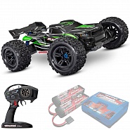 SLEDGE Traxxas VXL TSM 1:8 4WD RTR ������� �� ����� (95076-4-GRN)
