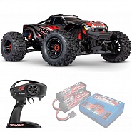 MAXX Traxxas WideMaxx 1:10 4WD RTR ������� �� ����� (89086-4-RED)