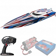 SPARTAN SR Traxxas VXL 36" TSM RTR ����� �� ����� (103076-4-RED)