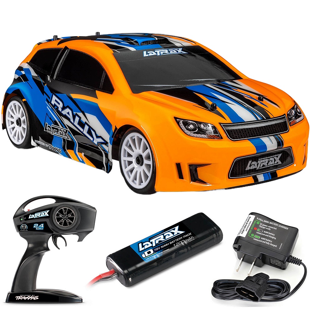 LARTAX RALLY Traxxas 1:18 4WD RTR ������� �� ����� (75054-5-ORNGX)