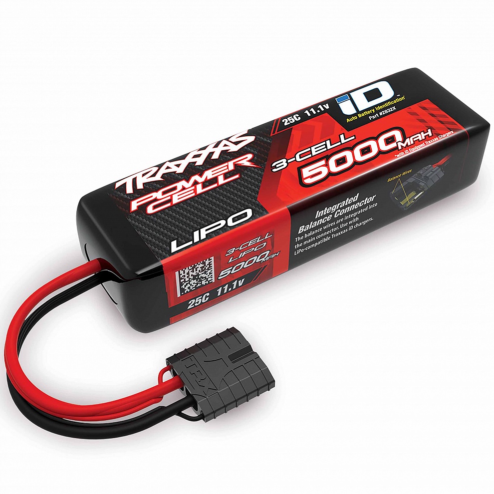 2832X Traxxas LiPO 11,1� 5000��� 3S 25C 135�44�29�� 354� Traxxas iD ����������