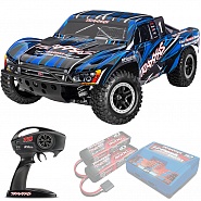 SLASH 4x4 Traxxas VXL HD TSM 1:10 4WD RTR ������� �� ����� (68386-4-BLUE)