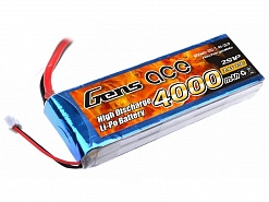 ����������� Gens Ace LiPO 7,4� 4000��� 2S 25C 135�48�24�� 247� T-Deans (B-25C-4000-2S1P)