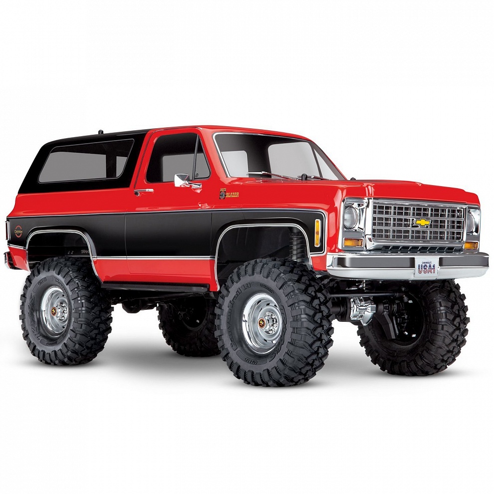 CHEVROLET K5 Blazer Traxxas 1979 TRX-4 1:10 4WD RTR ������� �� ����� (82076-4-RED)