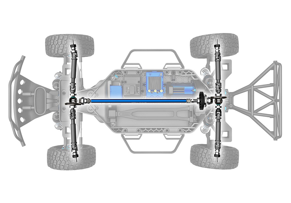 68277-4-Slash-4X4-Ultimate-Driveline-Top-View