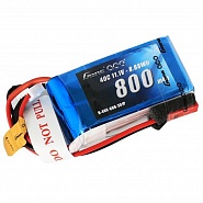 ����������� Gens Ace LiPO 11,1� 800��� 3S 40C 58�30�23�� 72� JST-SYP (B-40C-800-3S1P)