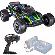 RUSTLER Traxxas BL-2S HD 1:10 2WD RTR ������� �� ����� (37354-4-GRN)