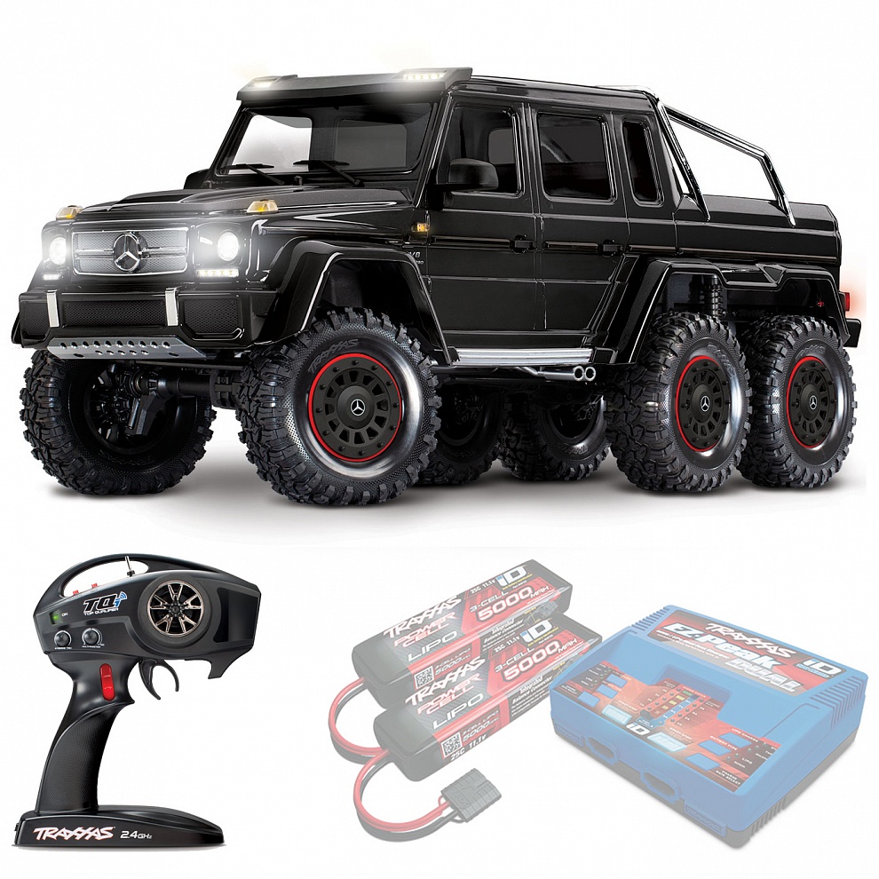 MERCEDES-BENZ G 63 AMG Traxxas TRX-6 1:10 6X6 RTR ������� �� ����� (88096-4-BLK)