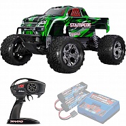 STAMPEDE Traxxas BL-2S HD 1:10 2WD RTR ������� �� ����� (36354-4-GRN)