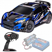 FORD FIESTA ST Traxxas Rally BL-2s 1:10 4WD RTR ������� �� ����� (74154-4-BLUE)